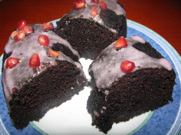 Malinové prekvapenie v čokoládovej bábovke...(fotorecept) - obrázok 8