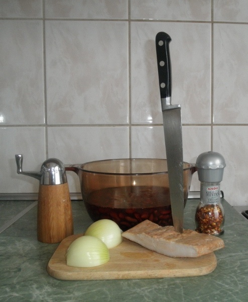 Mexická fazuľa - frijoles refritos - teda prepražená - obrázok 2