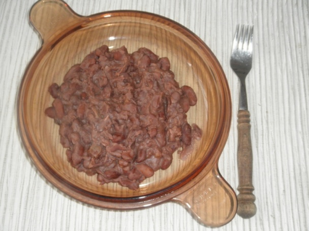 Mexická fazuľa - frijoles refritos - teda prepražená - obrázok 6