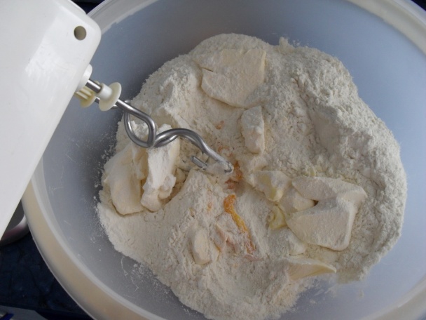 Ovocný mix-sypaný koláč - obrázok 7