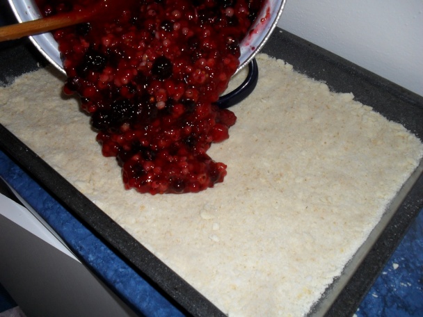 Ovocný mix-sypaný koláč - obrázok 9