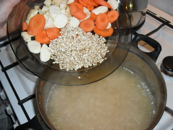 Fazuľová polievka s krúpami (fotorecept) - obrázok 2