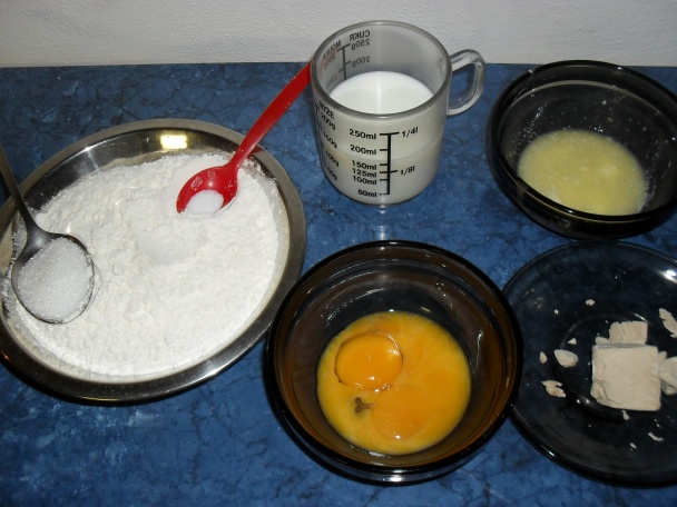 Jablkový koláč s posýpkou (fotorecept) - obrázok 1