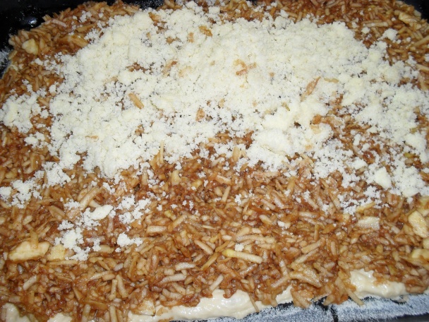 Jablkový koláč s posýpkou (fotorecept) - obrázok 5
