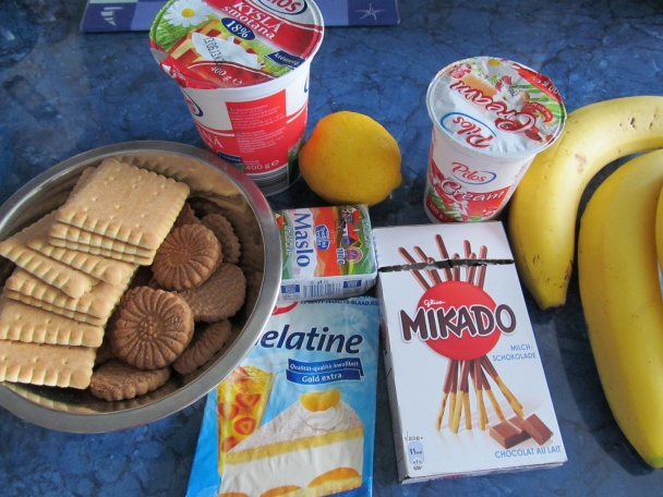 Nepečená, ale zábavná torta Mikado (fotorecept) - obrázok 1