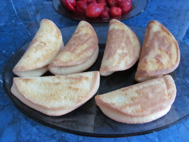 Piškótová omeleta s jahodami (fotorecept) - obrázok 4