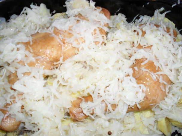 Zapečené údené stehná - obrázok 3