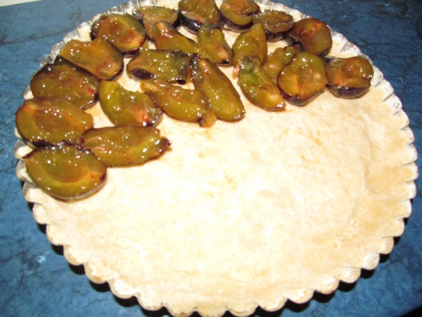 Slivkovo-mandľový flan (fotorecept) - obrázok 4