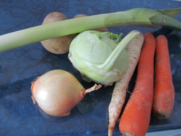 Polokrémová zeleninová polievka (fotorecept) - obrázok 1