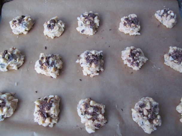 Orieškovo-čokoládové keksy (fotorecept) - obrázok 4