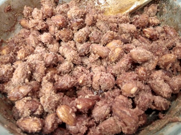 Karamelizové mandle - obrázok 6