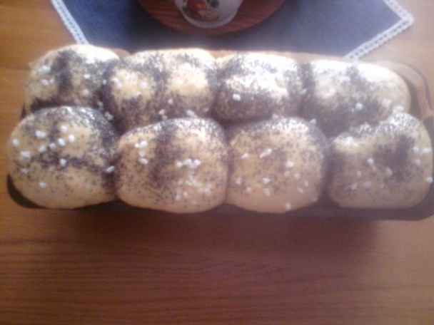 Makový bublinkový koláč - obrázok 8