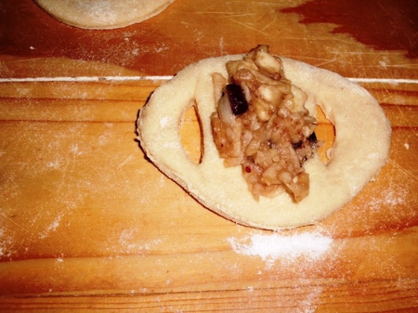 Jabĺčkovo banánové koláčiky s brusnicami - fotopostup - obrázok 9