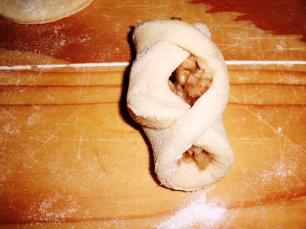 Jabĺčkovo banánové koláčiky s brusnicami - fotopostup - obrázok 10