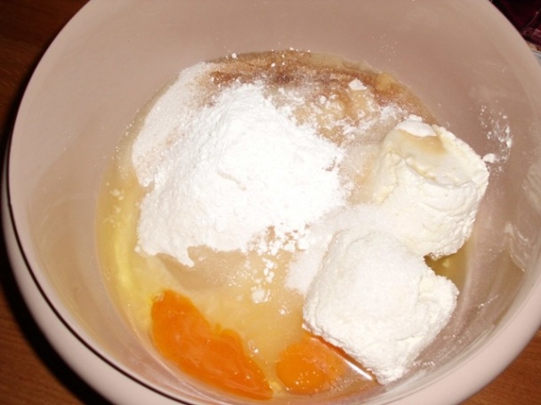 Jablkové koláčiky z tvarohového cesta (fotorecept) - obrázok 1