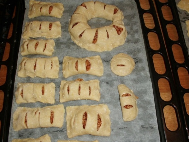 Jablkové koláčiky z tvarohového cesta (fotorecept) - obrázok 9