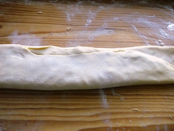 Tvarohovo-marhuľové kocky z domáceho lístkového cesta (fotorecept) - obrázok 13