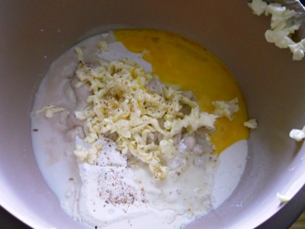 Orechová bábovka z kysnutého cesta (fotopostup) - obrázok 2