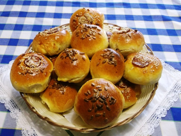 Žemle plnené údeným mäsom (fotorecept) - obrázok 9