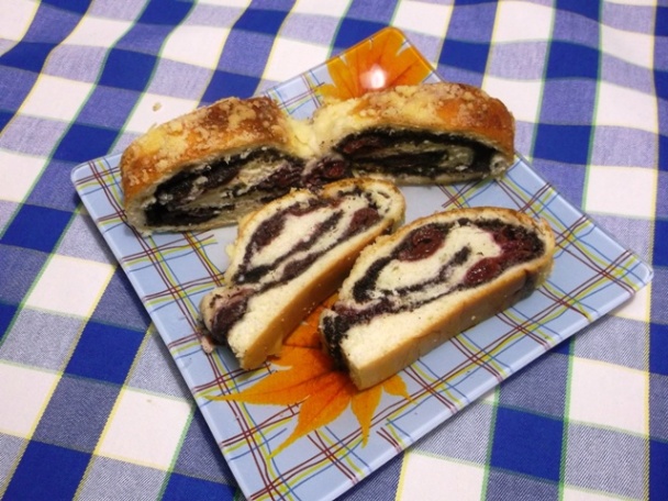 Višňovo makový závin (fotorecept) - obrázok 13