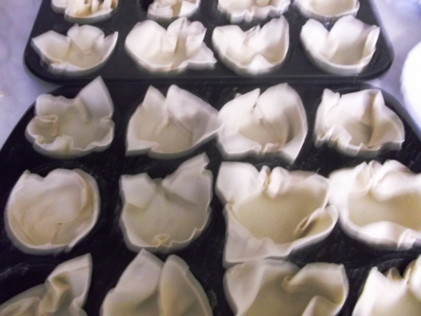 Jednoduché broskyňové košíčky (fotorecept) - obrázok 2