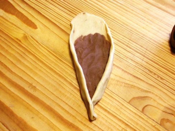 Dvojfarebné rohlíčky z cesta na Conchas (fotorecept) - obrázok 11