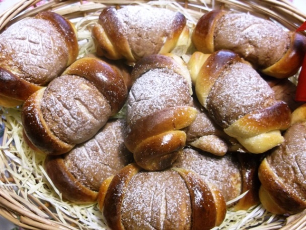 Dvojfarebné rohlíčky z cesta na Conchas (fotorecept) - obrázok 17