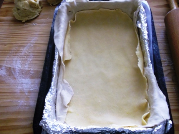 Veľkonočný vrstvený koláč z dvojakého cesta (fotorecept) - obrázok 4