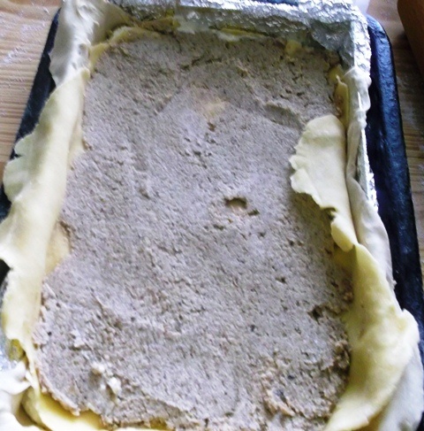 Veľkonočný vrstvený koláč z dvojakého cesta (fotorecept) - obrázok 7