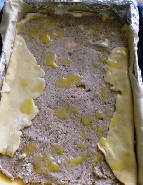 Veľkonočný vrstvený koláč z dvojakého cesta (fotorecept) - obrázok 8