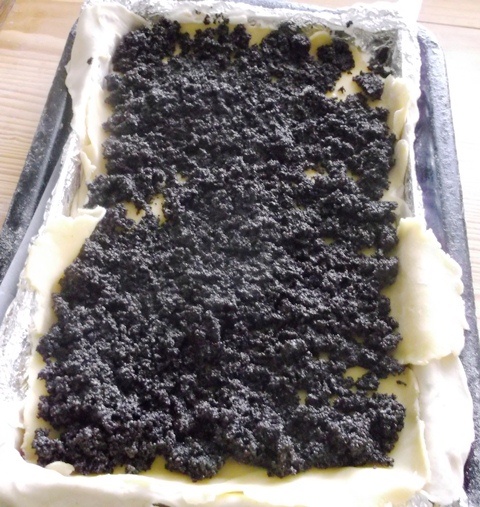 Veľkonočný vrstvený koláč z dvojakého cesta (fotorecept) - obrázok 11