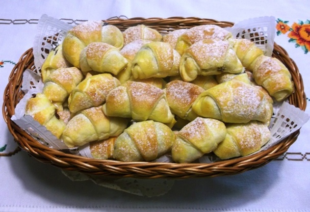 Plnené rožky bez kysnutia (fotorecept) - obrázok 10