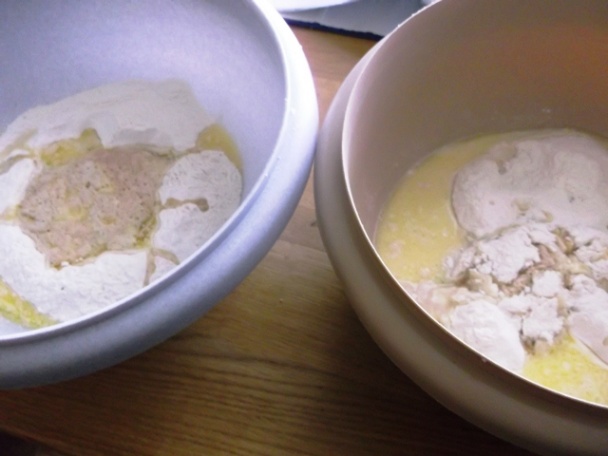 Plnené farebné špirálové rohlíčky na sladko (fotopostup) - obrázok 3