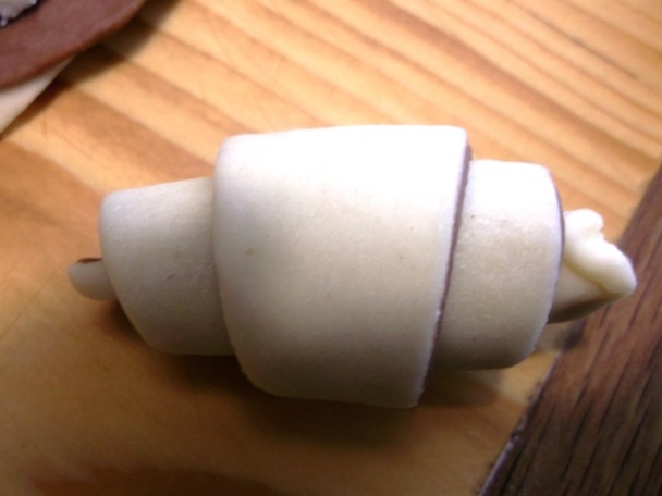 Plnené farebné špirálové rohlíčky na sladko (fotopostup) - obrázok 10