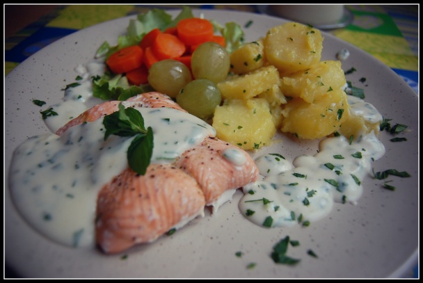 Losos s anglickou petržlenovou omáčkou - obrázok 4