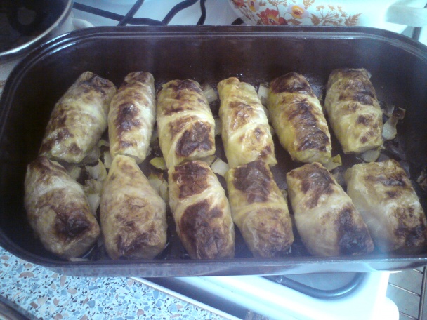 Kapustové závitky v paradajkovej omáčke (fotorecept) - obrázok 10