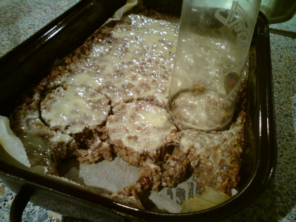 Raňajkový müsli koláčik s jogurtovou polevou (fotorecept)  - obrázok 11