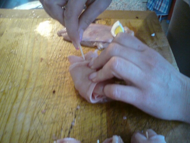 Kuracie španielske vtáčiky (fotorecept) - obrázok 2