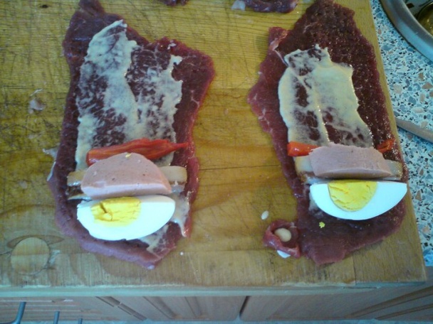 Kuracie španielske vtáčiky (fotorecept) - obrázok 3