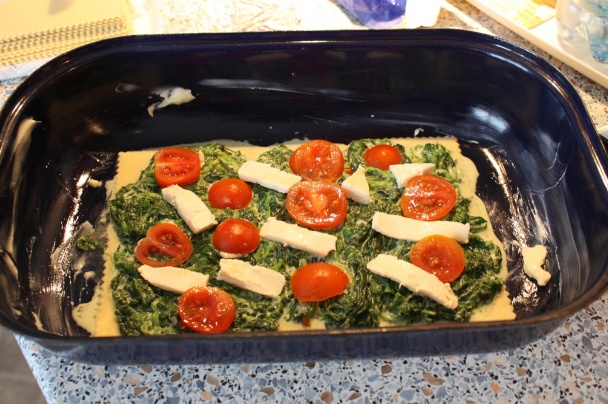 Lasagne so špenátom a nivou (fotorecept) - obrázok 6