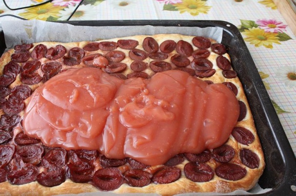 Slivkový želé koláč (fotorecept) - obrázok 4