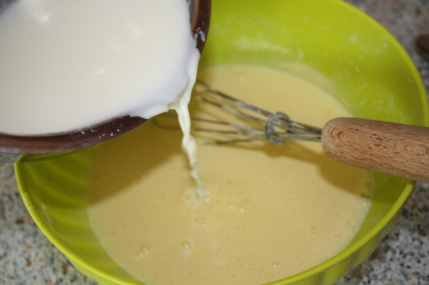 Kopčekový dezert s vanilkovým krémom (fotorecept) - obrázok 7
