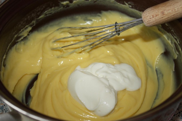 Kopčekový dezert s vanilkovým krémom (fotorecept) - obrázok 9