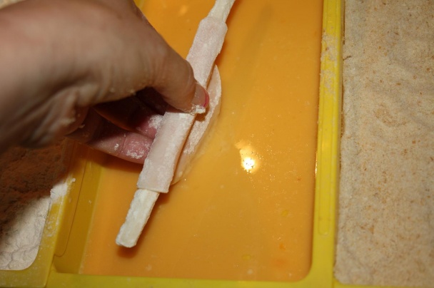 Vyprážaná špargľa so šunkou (fotorecept) - obrázok 3