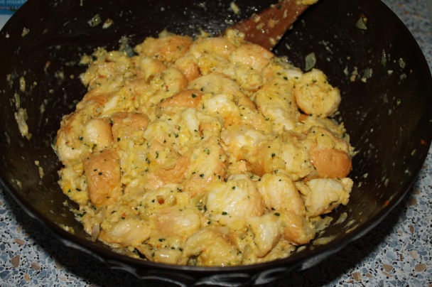 Pečené plnené kuriatko (fotorecept) - obrázok 2