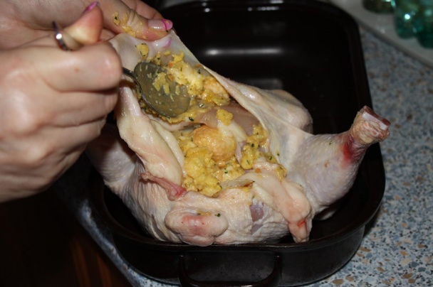 Pečené plnené kuriatko (fotorecept) - obrázok 3