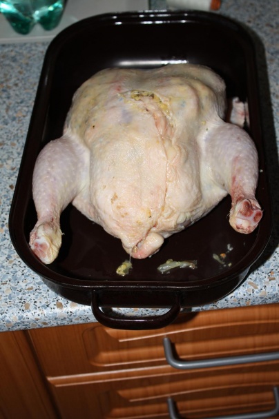 Pečené plnené kuriatko (fotorecept) - obrázok 4