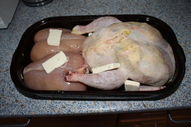Pečené plnené kuriatko (fotorecept) - obrázok 5
