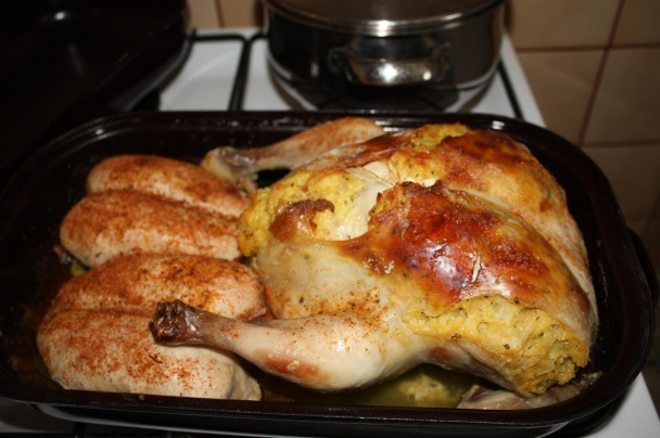 Pečené plnené kuriatko (fotorecept) - obrázok 6