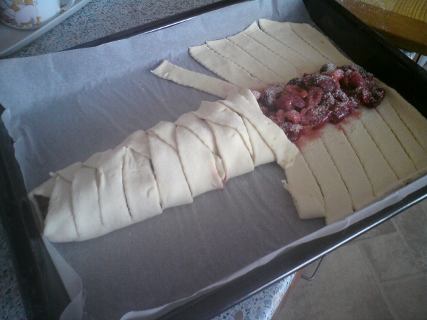 Čerešňová štrúdľa (fotorecept) - obrázok 3